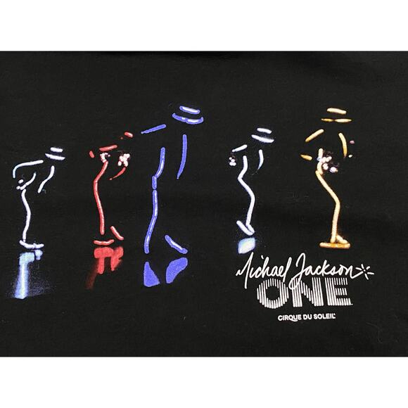 Michael Jackson ONE Large– 22x30 Cirque du Soleil Graphic T-Shirt – Black - Picture 7 of 7